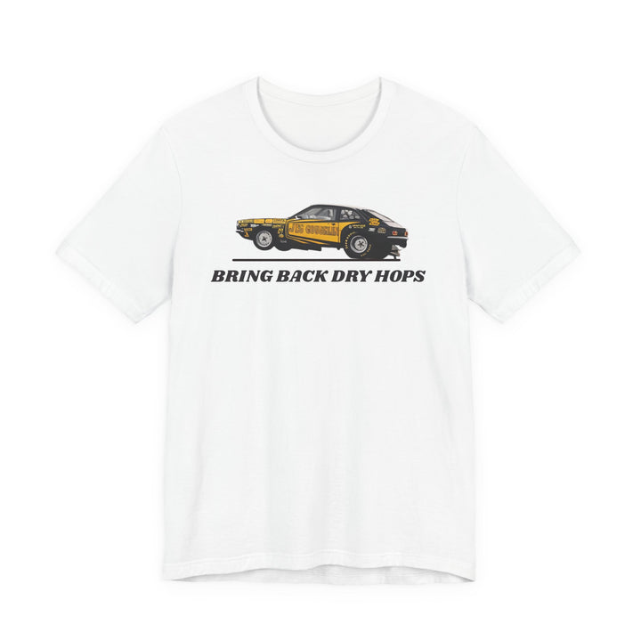 Bring Back Dry Hops Drag Racing T-Shirt – Vintage Motorsport Graphic Tee