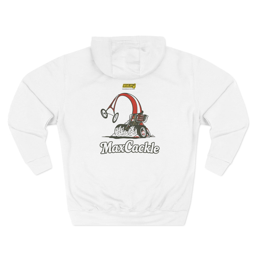 Revelry1 MaxCackle Vintage Dragster Three-Panel Fleece Hoodie [Unisex]