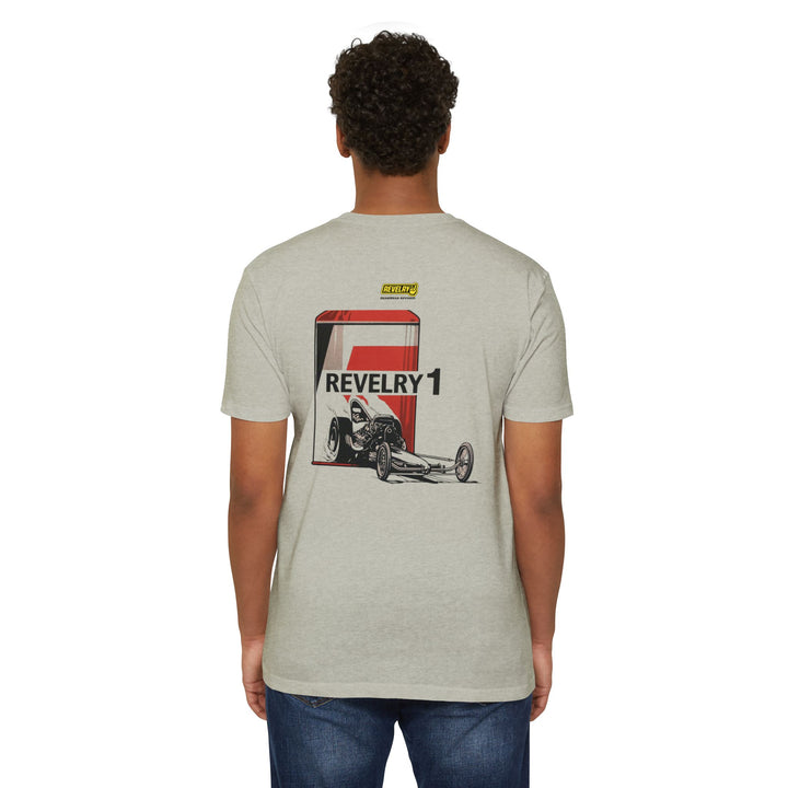 Revelry1 Vintage Front Engine Dragster Jersey T-Shirt [Unisex]