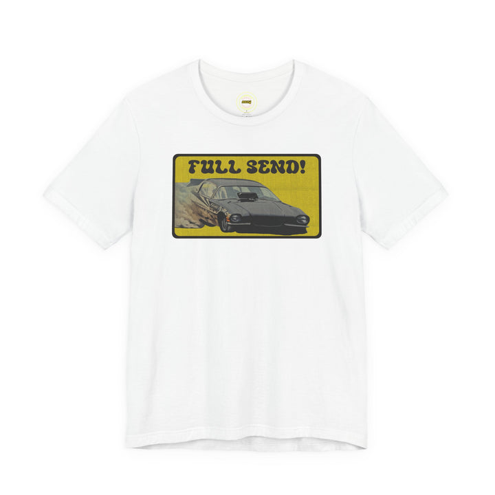 Revelry1 Full Send Funny Car T-Shirt | Vintage Nitro Drag Racing Tee