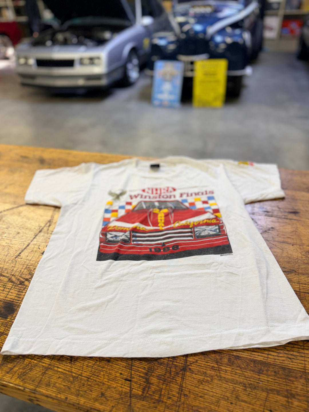 Vintage 1988 NHRA Winston Finals T-Shirt (Large) – Single Stitch Pomona Event Tee