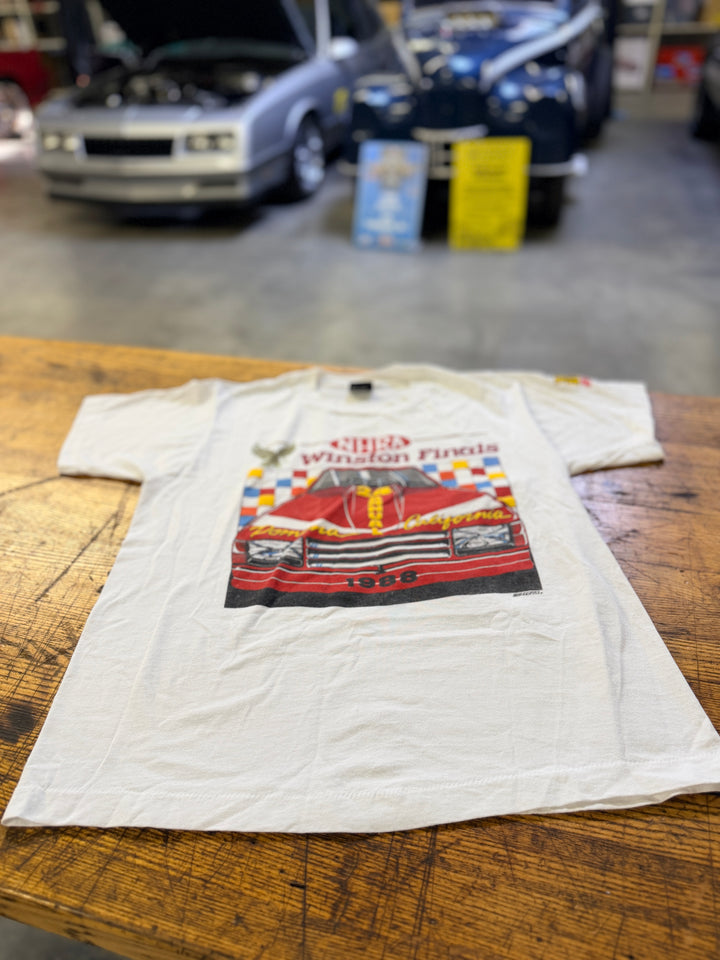 Vintage 1988 NHRA Winston Finals T-Shirt (Large) – Single Stitch Pomona Event Tee