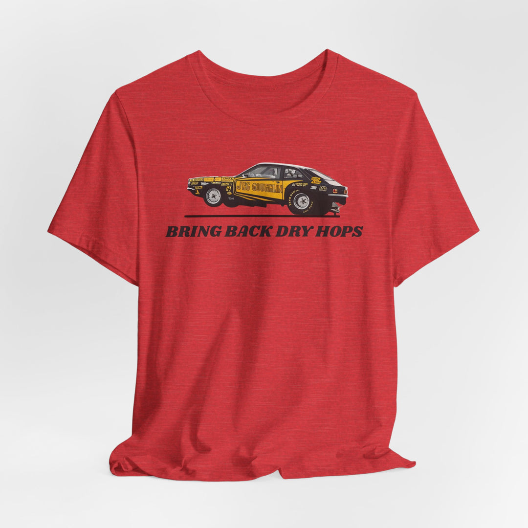 Bring Back Dry Hops Drag Racing T-Shirt – Vintage Motorsport Graphic Tee