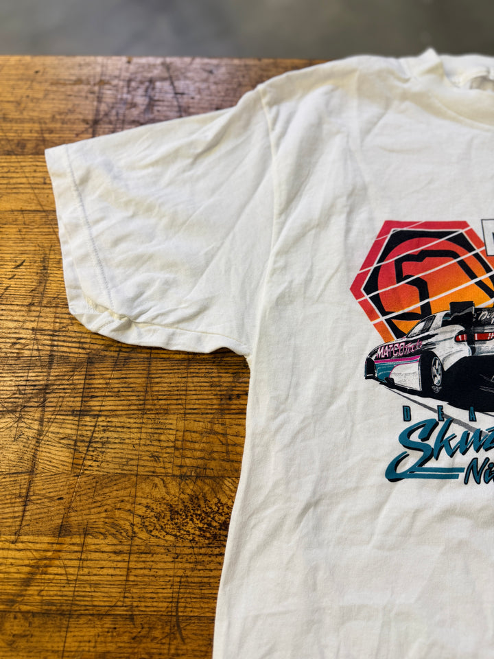 Vintage 90s NHRA Matco Tools Dean Skuza Funny Car Tee (Size L) – Rare Drag Racing Shirt