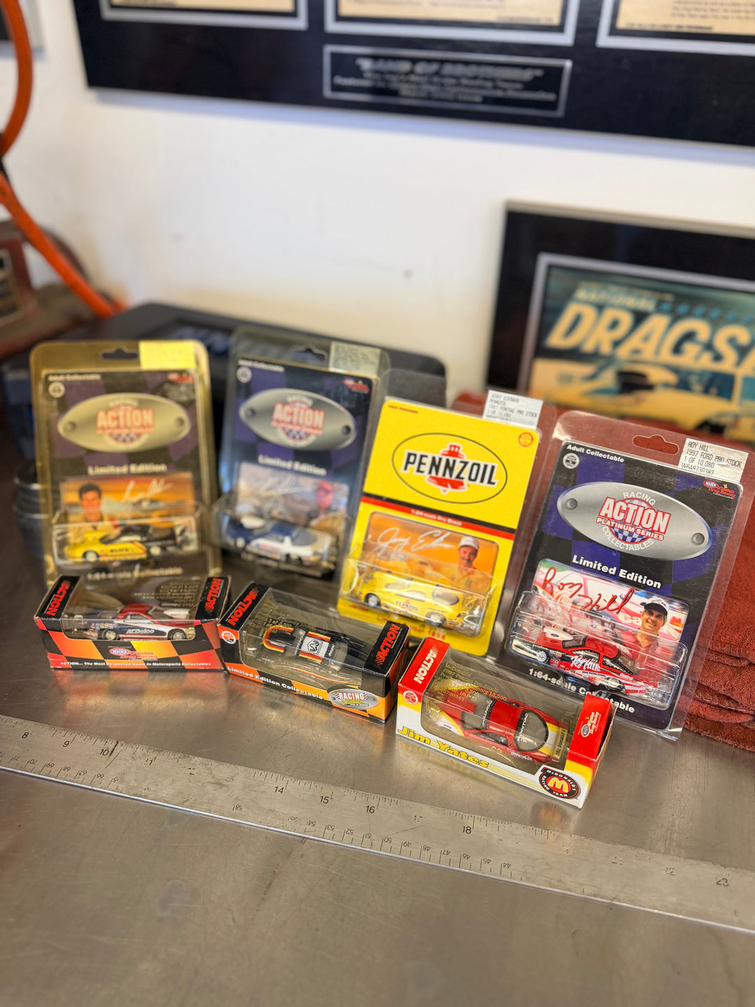 NHRA 1990s Pro Stock 7-Car 1:64 Set – Action Racing Collectibles 1997 Legends