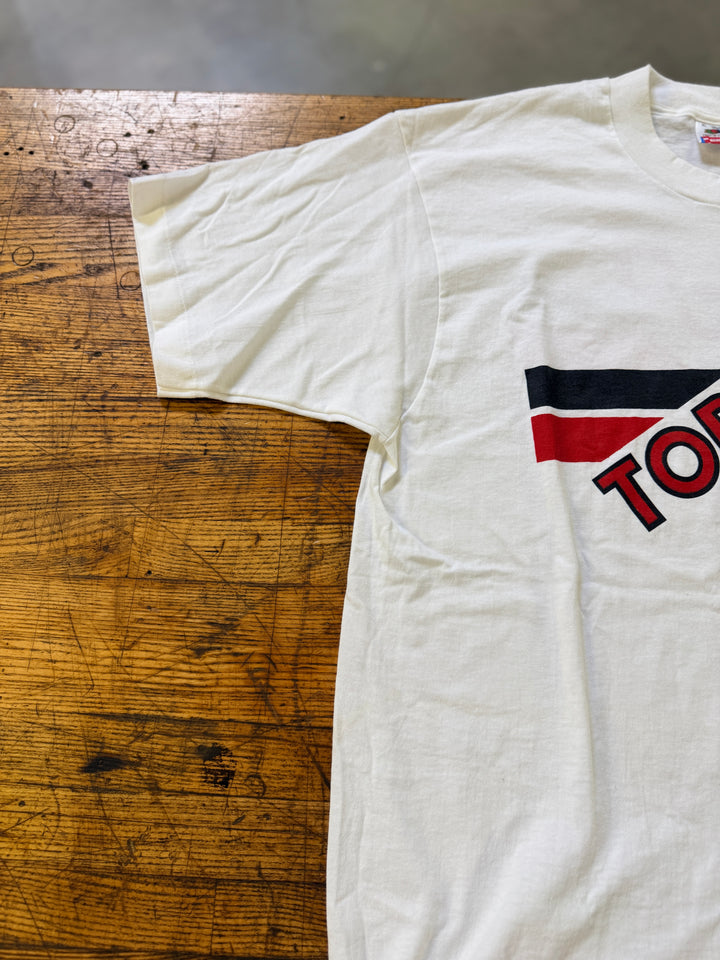 Vintage Torco Racing Oils Tee XL Deadstock 80s 90s NHRA Drag Racing Shirt