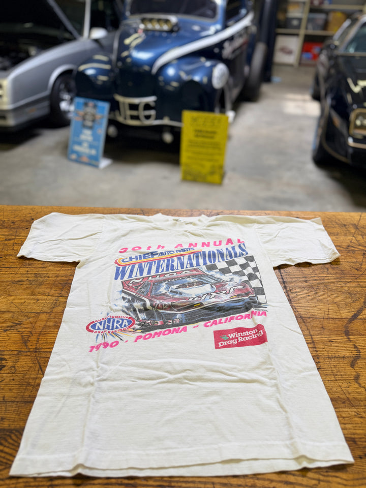Vintage 1990 NHRA WinterNationals Tee (Medium)