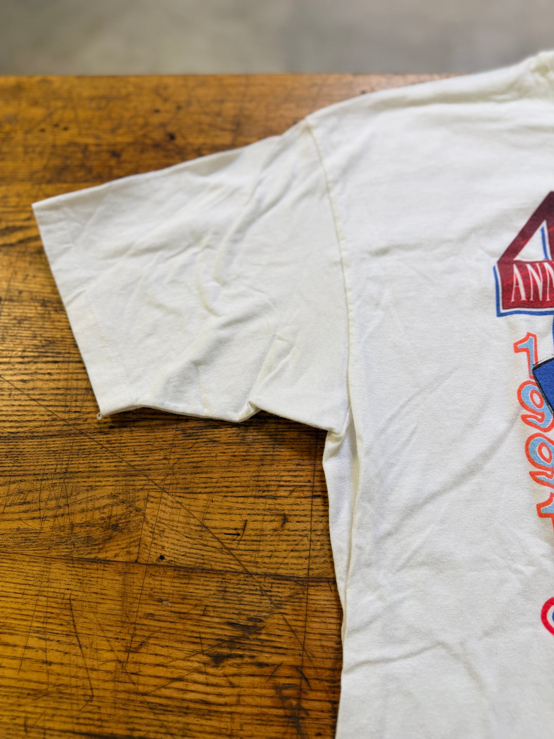 Vintage 1991 NHRA Fram SuperNationals Houston Tee (2XL) Drag Racing Shirt