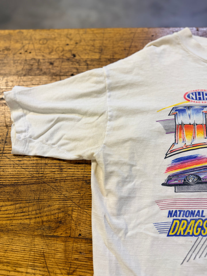 1991 NHRA Member Exclusive Tee (Winston Era)  National Dragster Subscription Shirt — Size XL