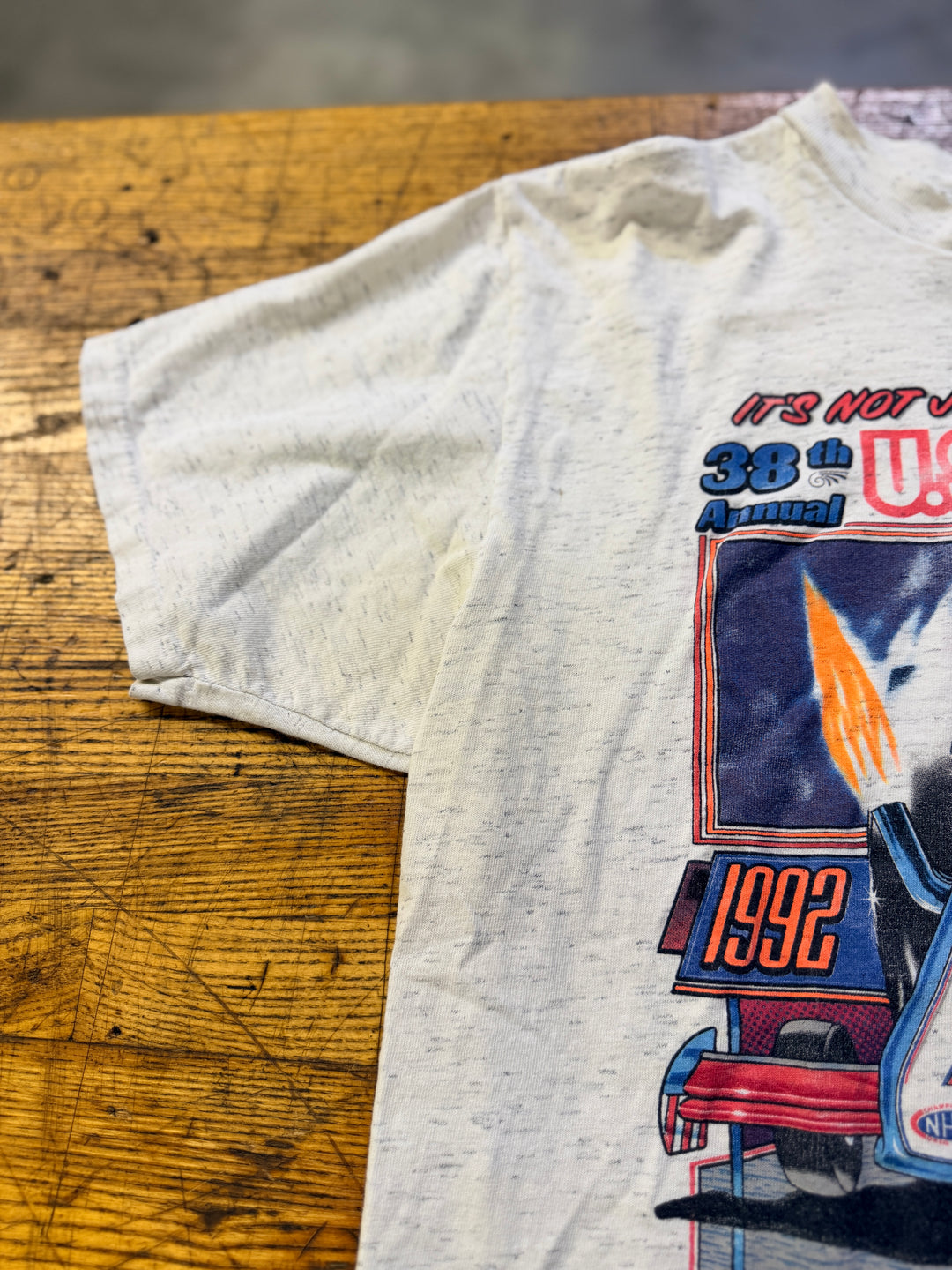 1992 U.S. Nationals Tee — “The Big Go”  Indianapolis, Indiana — Size XL