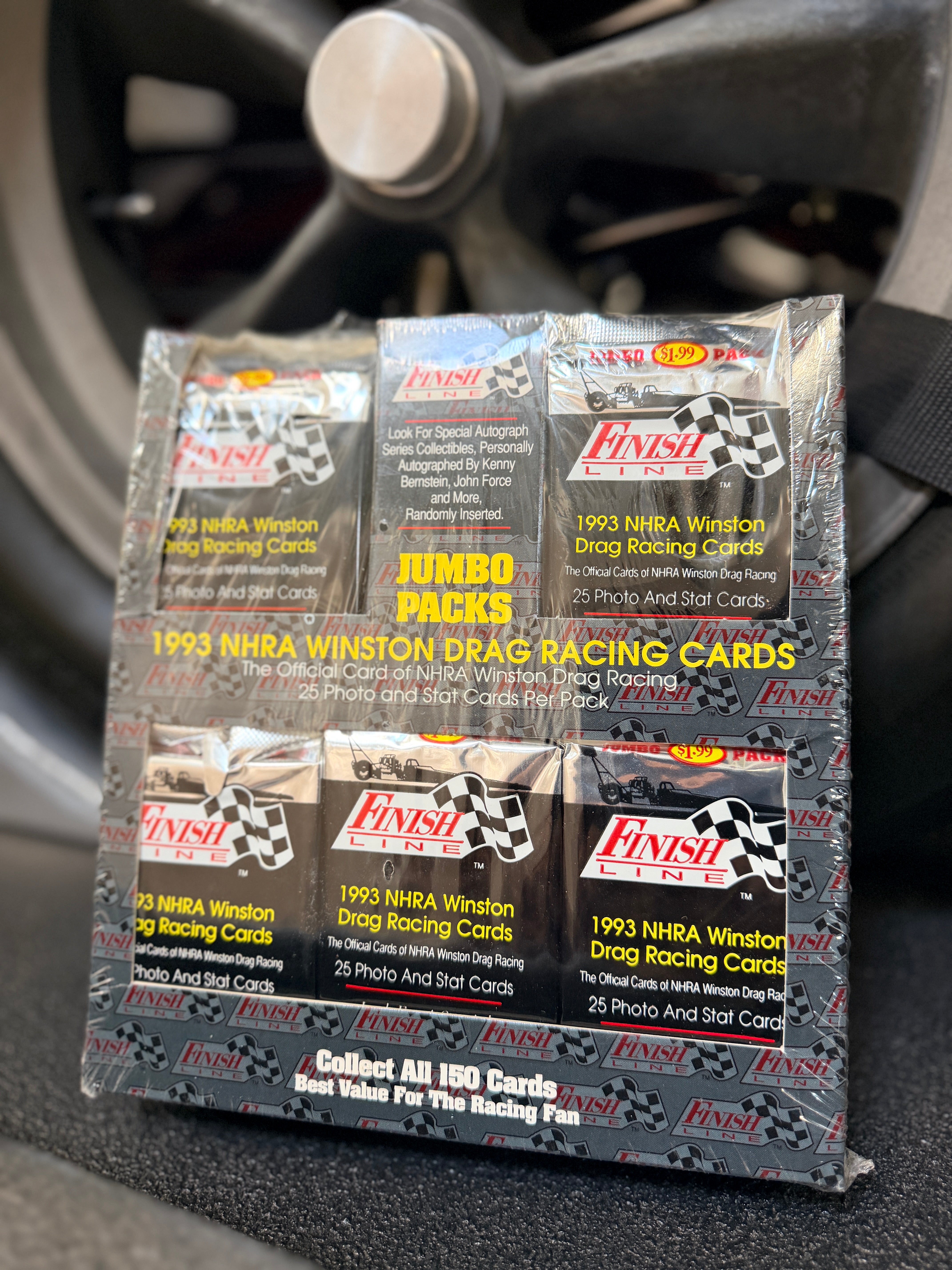1993 Finish Line NHRA Winston Drag Racing Trading Cards Factory Sealed ...