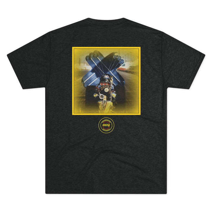 Revelry1 Peace & Racing Tri-Blend T-Shirt [Unisex]