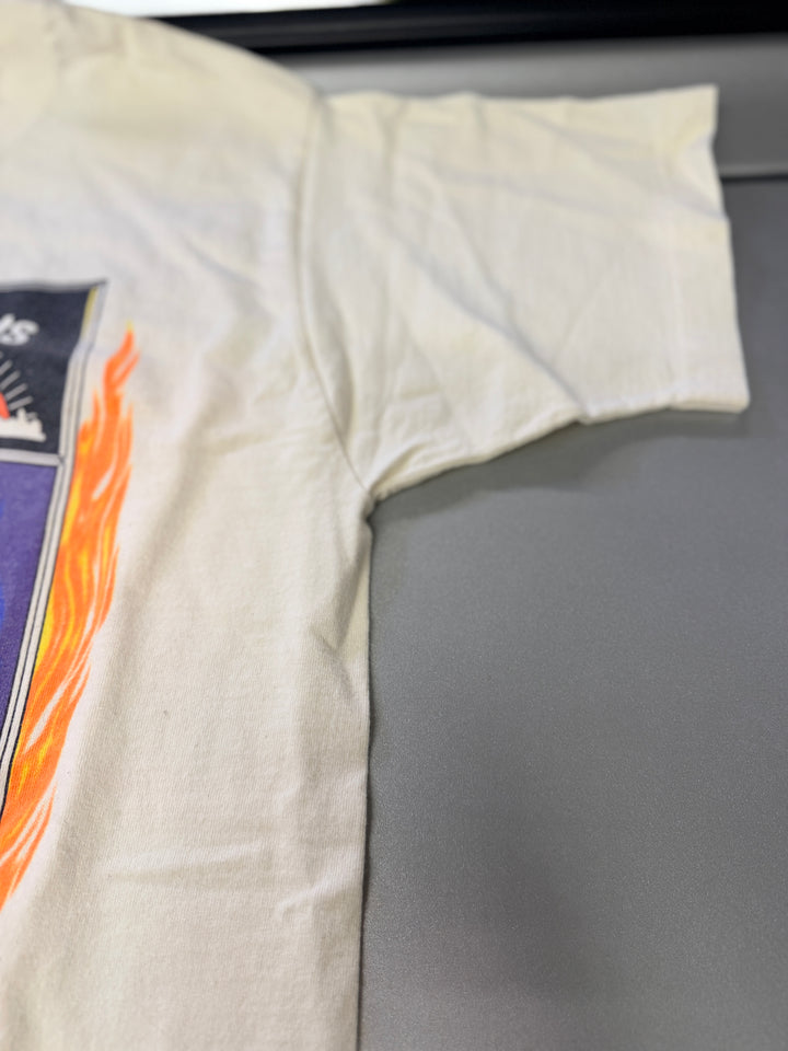 Vintage 1995 NHRA Mopar & Fram Nationals Tee (Single Stitch, Size M) – Rare Double Event Drag Racing Shirt