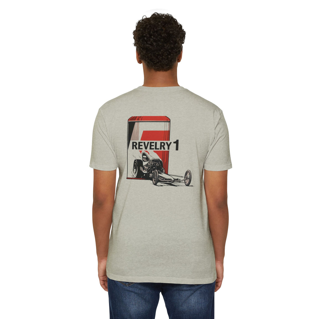 Revelry1 Vintage Front Engine Dragster Jersey T-Shirt [Unisex]