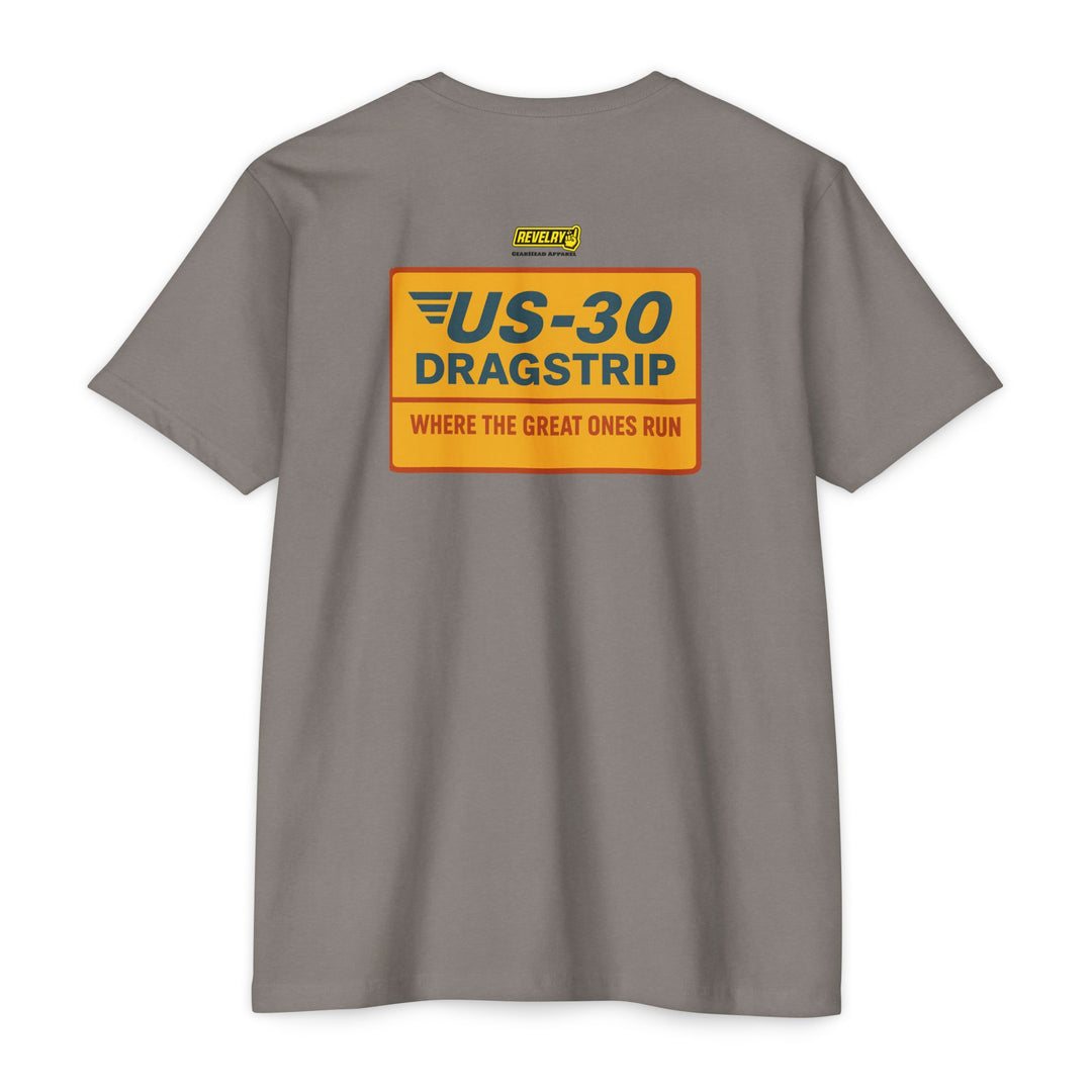 Revelry1 Vintage U.S 30 Dragstrip Jersey T-Shirt [Unisex]