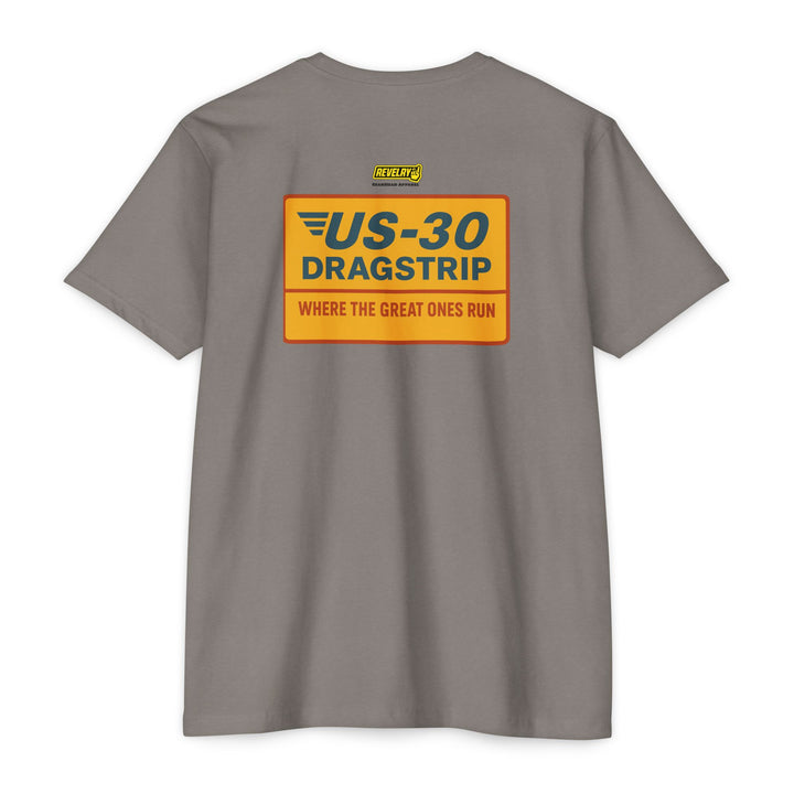 Revelry1 Vintage U.S 30 Dragstrip Jersey T-Shirt [Unisex]