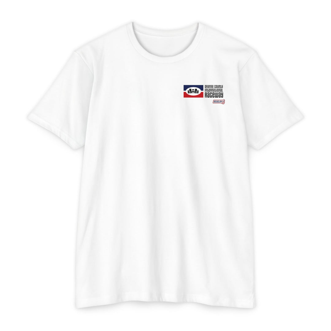 Revelry1 Vintage OCIR 64-Funny Car Race Jersey T-Shirt [Unisex]
