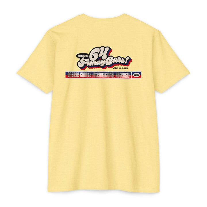 Revelry1 Vintage OCIR 64-Funny Car Race Jersey T-Shirt [Unisex]