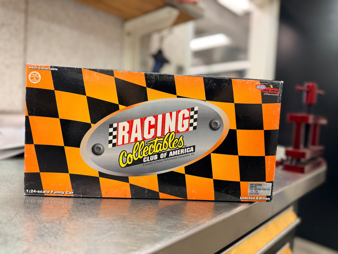 Whit Bazemore Winston 1997 Mustang Funny Car 1:24 Diecast – NHRA Action / RCCA 1 of 3500