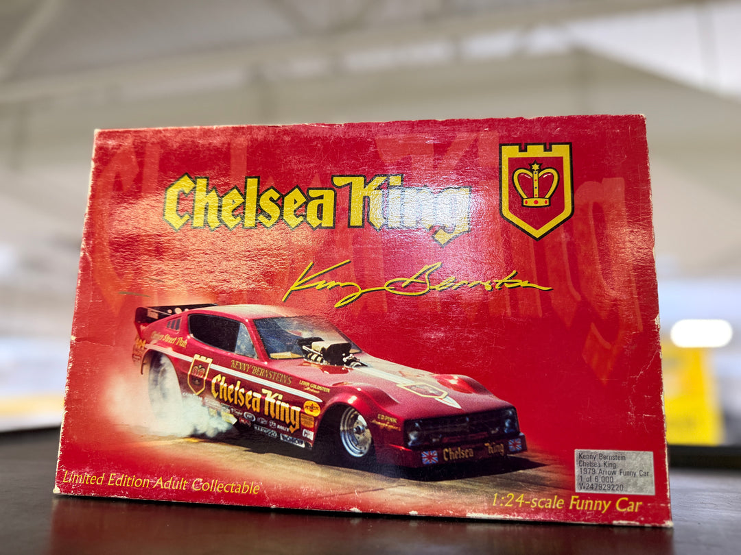 Kenny Bernstein Chelsea King 1979 Plymouth Arrow Funny Car 1:24 – Rare NHRA Diecast 1 of 6,000