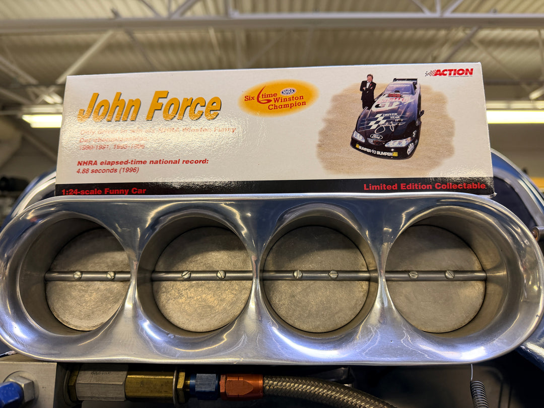John Force 1996 Driver of the Year Ford Mustang Funny Car 1:24 Diecast – NHRA Collectible | 1 of 5004