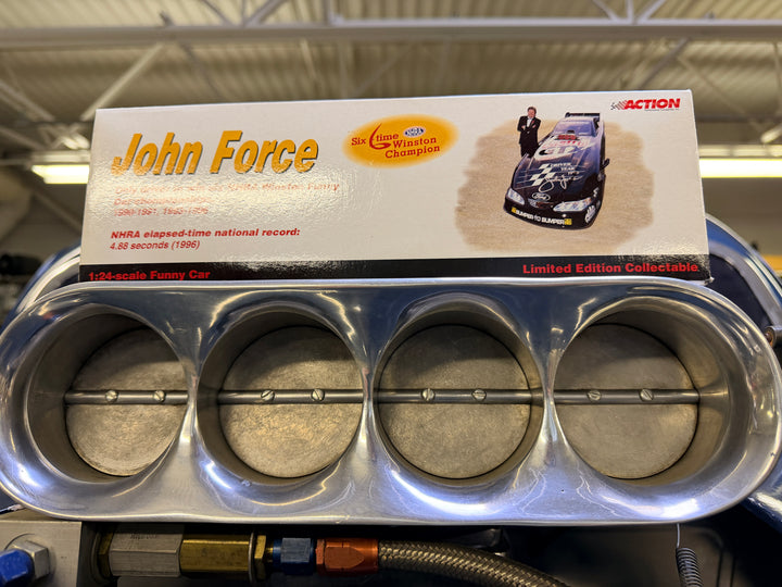 John Force 1996 Driver of the Year Ford Mustang Funny Car 1:24 Diecast – NHRA Collectible | 1 of 5004