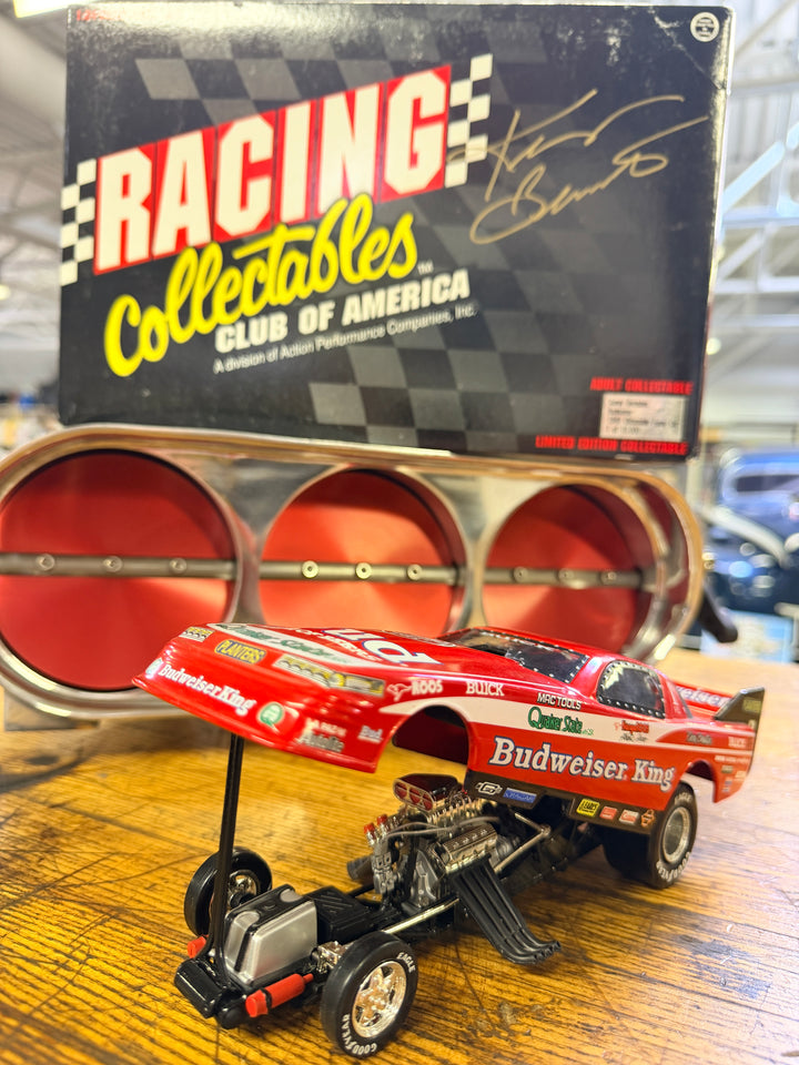 Kenny Bernstein 1988 Budweiser King Oldsmobile Funny Car 1:24 Diecast | Autographed Box