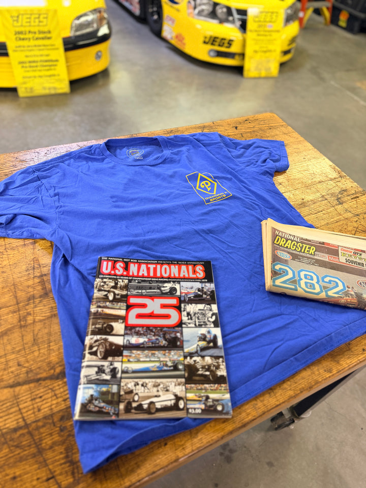 Vintage Diamond P Drag Racing Tee by Revelry1 – Unisex Softstyle Retro Motorsports Shirt