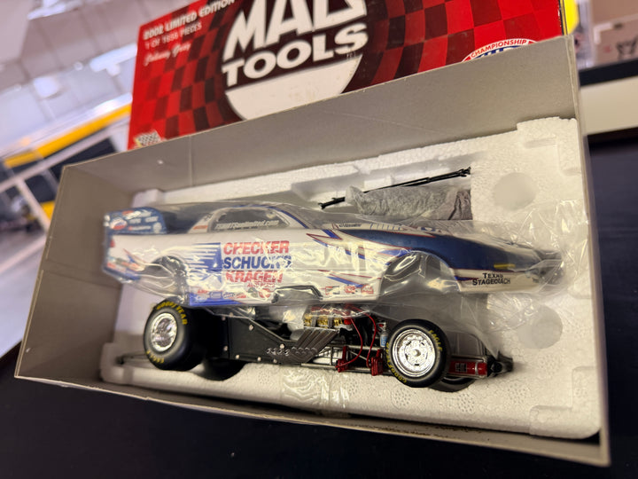 2002 Johnny Gray Checker Schuck's Kragen Funny Car 1:24 Diecast | Mac Tools Edition | Racing Champions