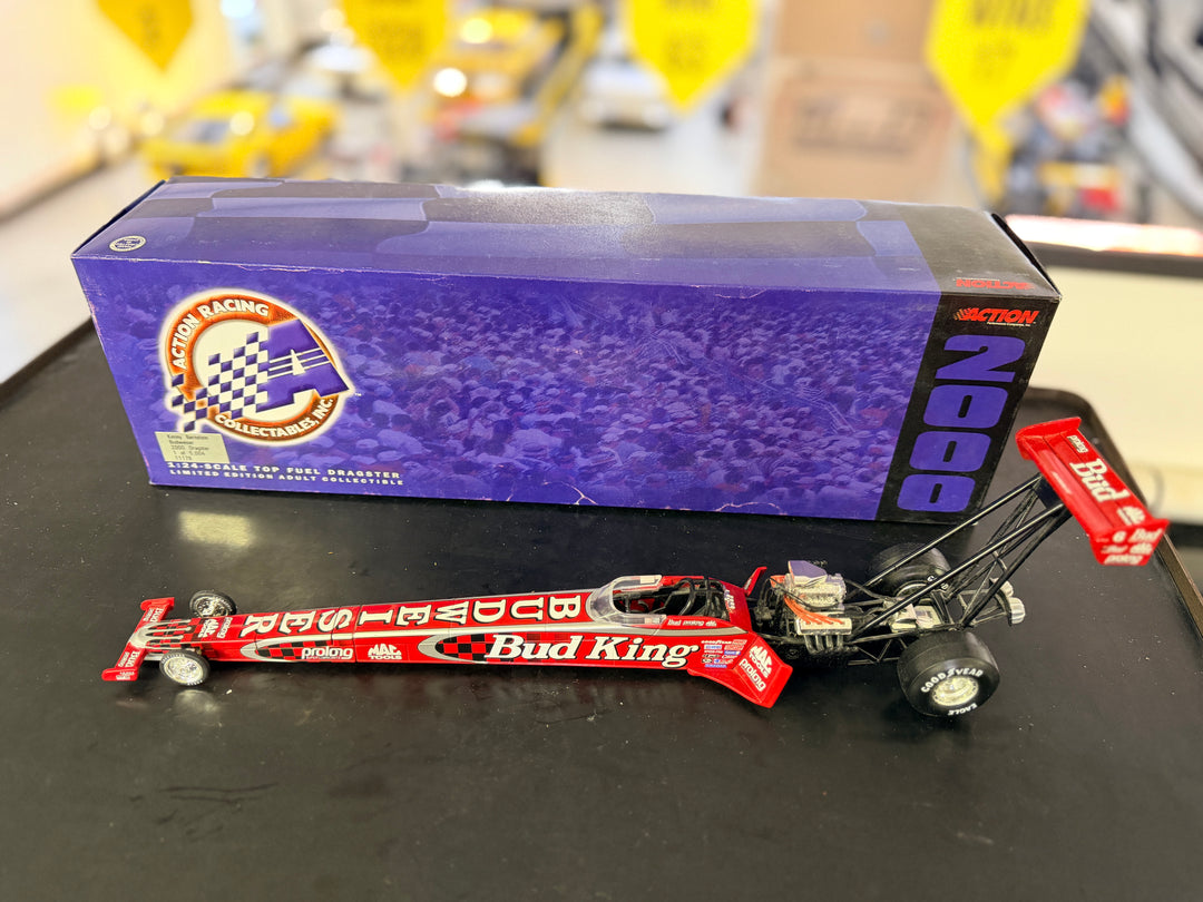 Kenny Bernstein Bud King 2000 Top Fuel Dragster 1:24 Scale Action Diecast – Limited Edition 1 of 5,004