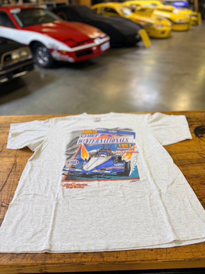 Vintage 1994 NHRA Chief WinterNationals Event Tee XL – Pomona Drag Racing Shirt