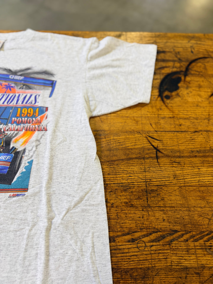 Vintage 1994 NHRA Chief WinterNationals Event Tee XL – Pomona Drag Racing Shirt