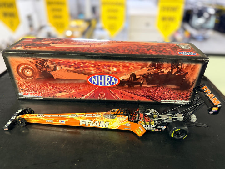 Cory McClenathan FRAM Top Fuel Dragster 1:24 Action Racing NHRA Diecast 1 of 708