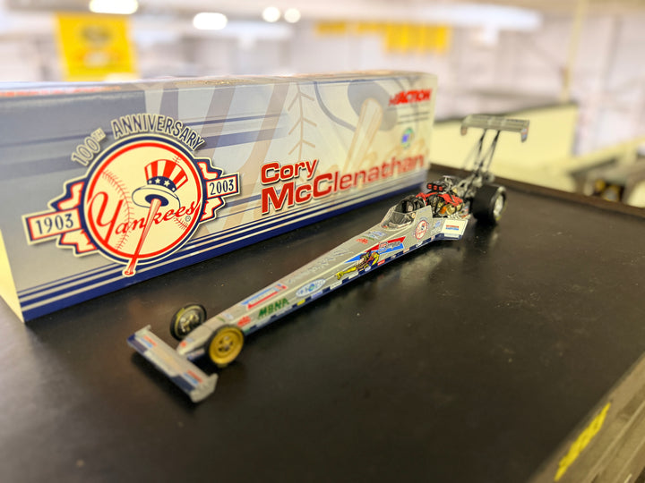 Cory McClenathan 2003 New York Yankees Top Fuel Dragster 1:24 Action NHRA Diecast
