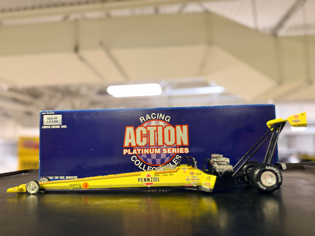 Eddie Hill Pennzoil 1997 Top Fuel Dragster 1:24 Action ARC 1 of 6,000