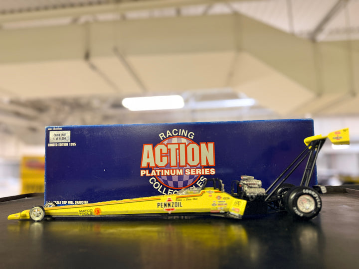 Eddie Hill Pennzoil 1997 Top Fuel Dragster 1:24 Action ARC 1 of 6,000