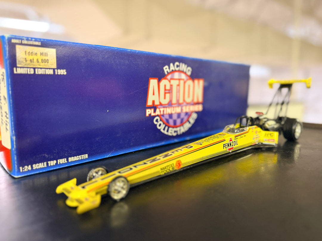 Eddie Hill Pennzoil 1997 Top Fuel Dragster 1:24 Action ARC 1 of 6,000