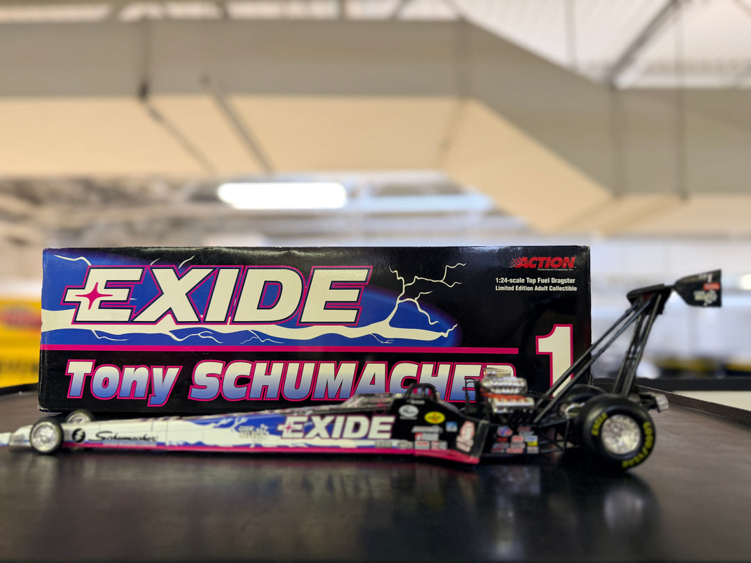 Tony Schumacher Exide Batteries 2000 Top Fuel Dragster 1:24 Action Diecast