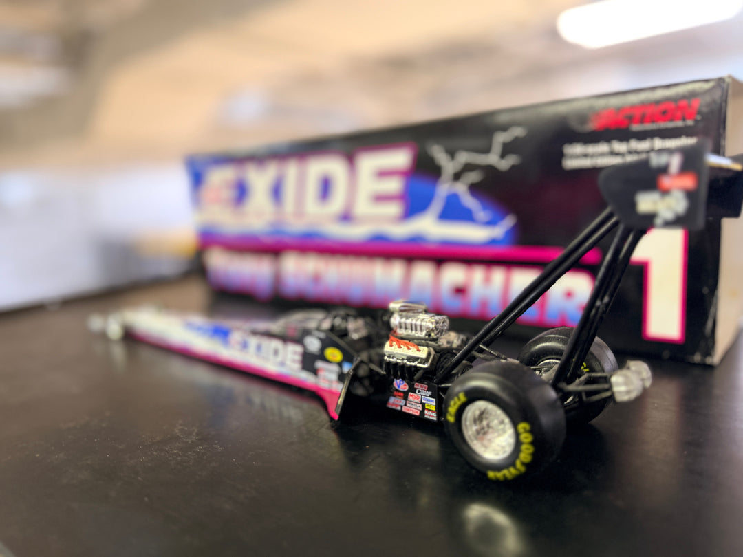 Tony Schumacher Exide Batteries 2000 Top Fuel Dragster 1:24 Action Diecast