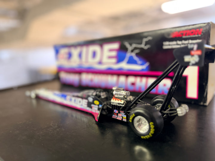 Tony Schumacher Exide Batteries 2000 Top Fuel Dragster 1:24 Action Diecast