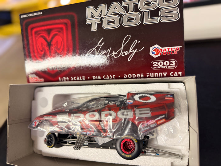 Gary Scelzi Matco Tools “Grab Life By The Horns” 2003 Dodge Funny Car 1:24 Scale Diecast – Limited Edition 1 of 750
