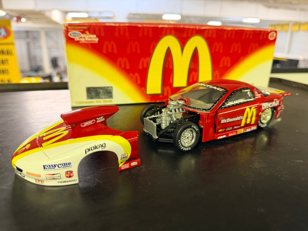 Jim Yates McDonald’s Pontiac Firebird Pro Stock 1:24 Action ARC NHRA Diecast 1997