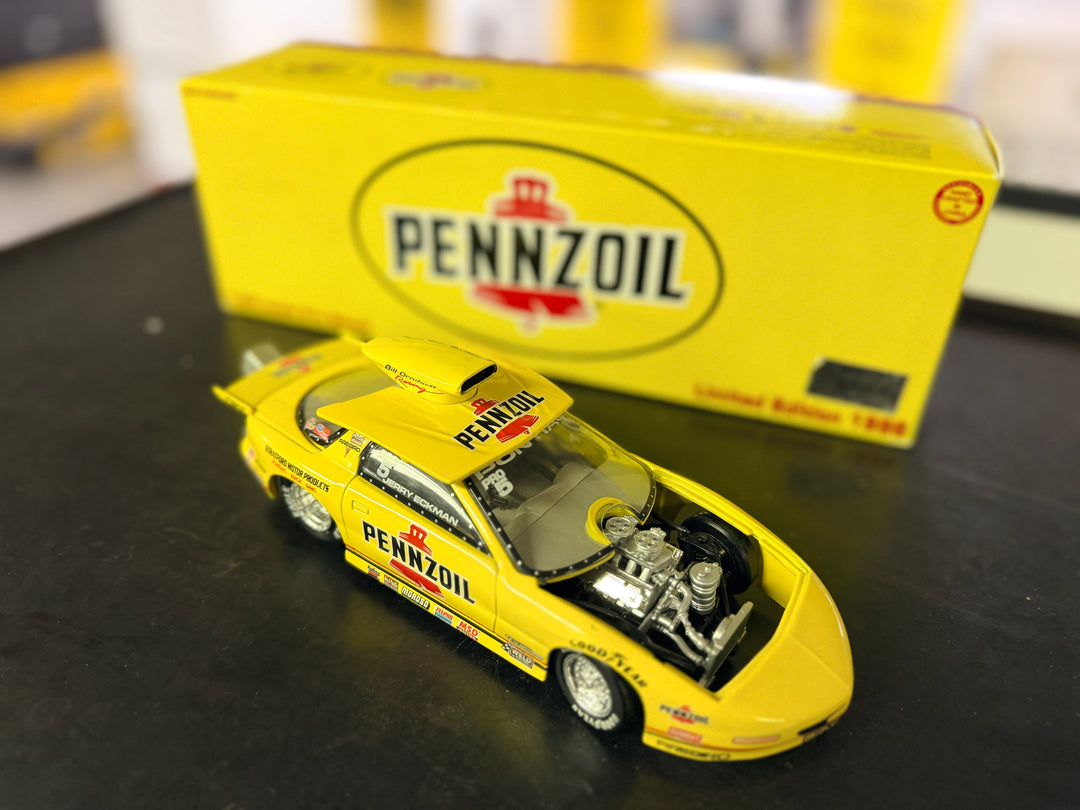 Jerry Eckman Pennzoil Pontiac Firebird Pro Stock 1:24 Action ARC NHRA Diecast 1997