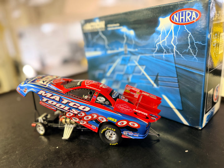 Whit Bazemore Matco Tools Las Vegas Centennial 2005 Dodge Stratus Funny Car 1:24 Scale Diecast – Limited Edition 1 of 1,708