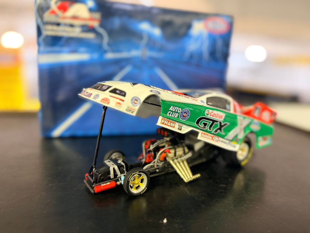 John Force Castrol GTX 14X Champ 2006 Ford Mustang Funny Car – 1:24 Action Diecast