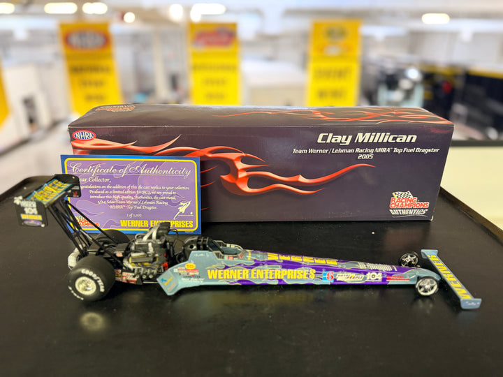 Clay Millican Werner Enterprises 2005 Top Fuel Dragster 1:24 Racing Champions