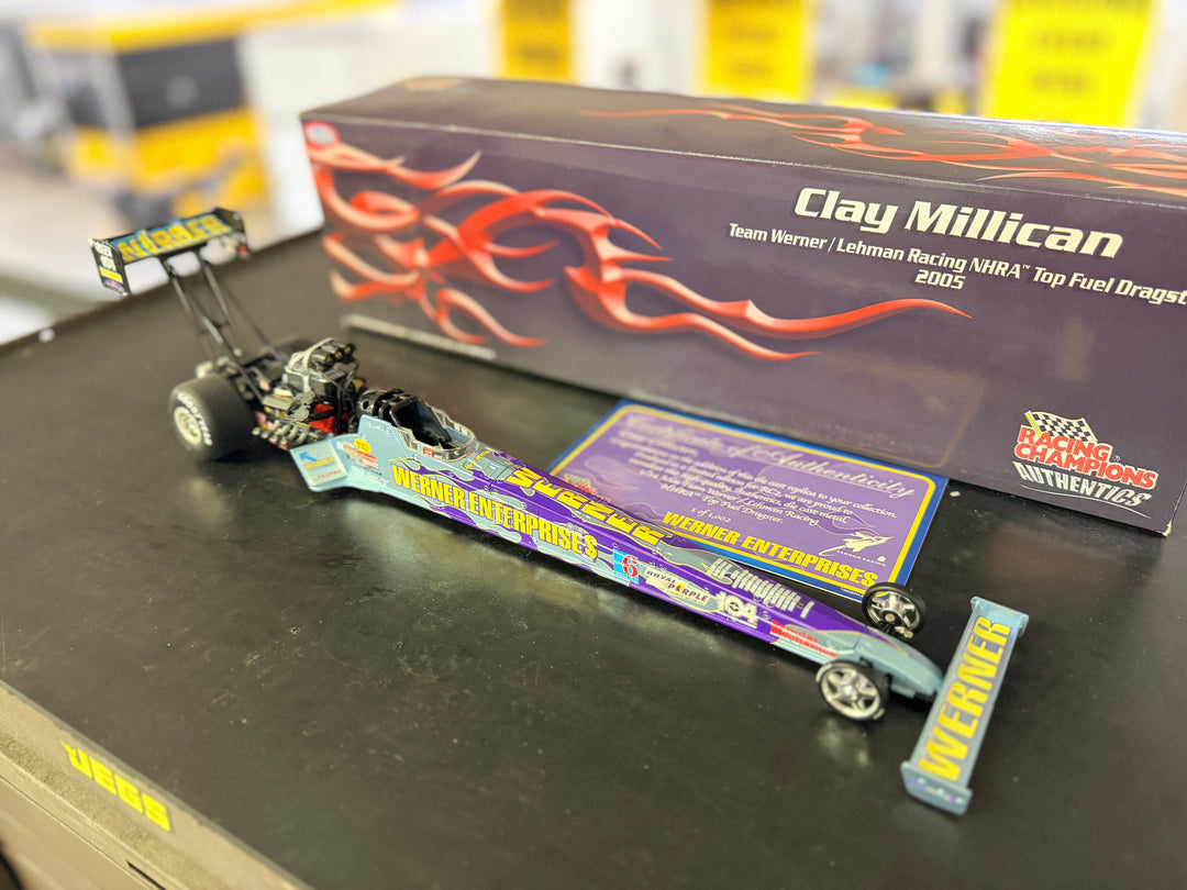 Clay Millican Werner Enterprises 2005 Top Fuel Dragster 1:24 Racing Champions