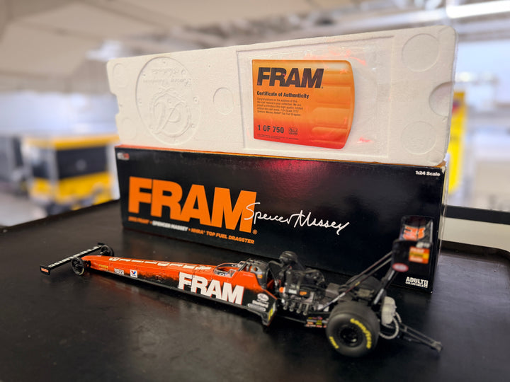 Action FRAM Spencer Massey 2012 NHRA Top Fuel Dragster 1:24 Diecast | Limited Edition 1 of 750