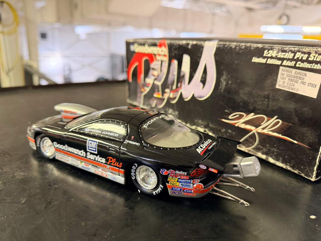 Warren Johnson GM Goodwrench Pontiac Firebird Pro Stock 1:24 NHRA Diecast 1997