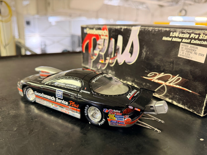 Warren Johnson GM Goodwrench Pontiac Firebird Pro Stock 1:24 NHRA Diecast 1997